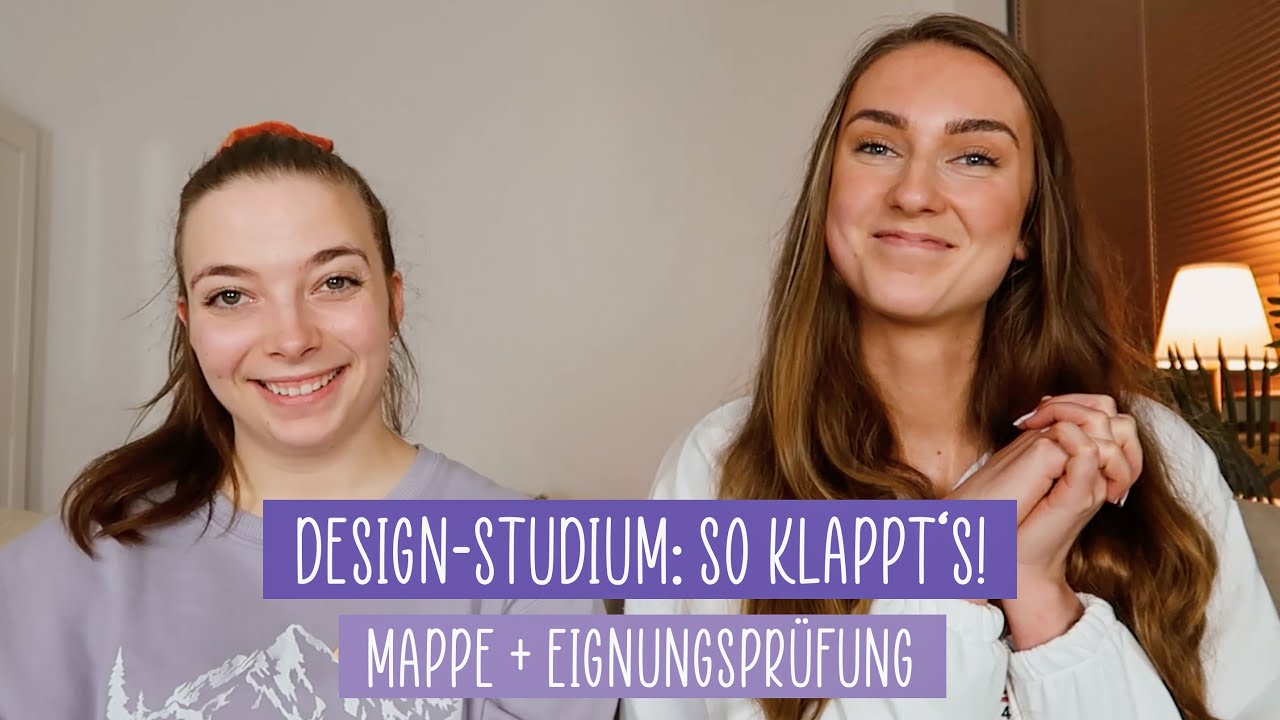 Design-Studium: Mappe und Eignungsprüfung - Unsere Tipps | Fränzl und Vero