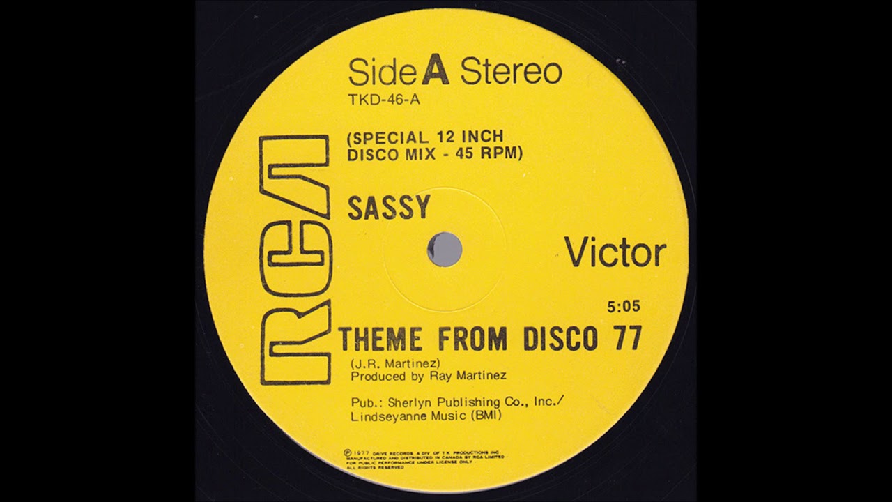 Sassy - Theme From Disco 77