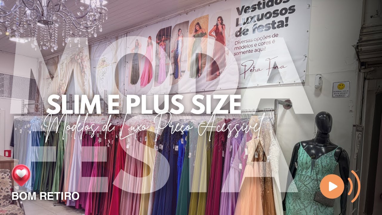 VESTIDOS Lindos de Moda FESTA no BOM RETIRO - Madrinhas - Formandas  e Mais - PROMOÇÃO de Janeiro