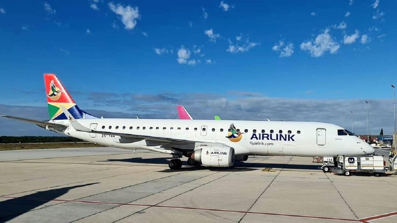 Airlink ERJ-190AR Port Elizabeth (PLZ) To Cape Town (CPT) 