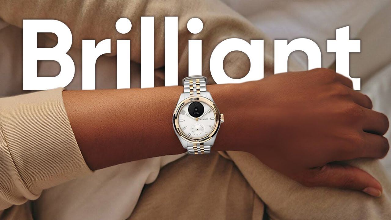 Withings ScanWatch Nova Brilliant: премиальный дизайн, кардиопроверка и интеллектуальные функции!