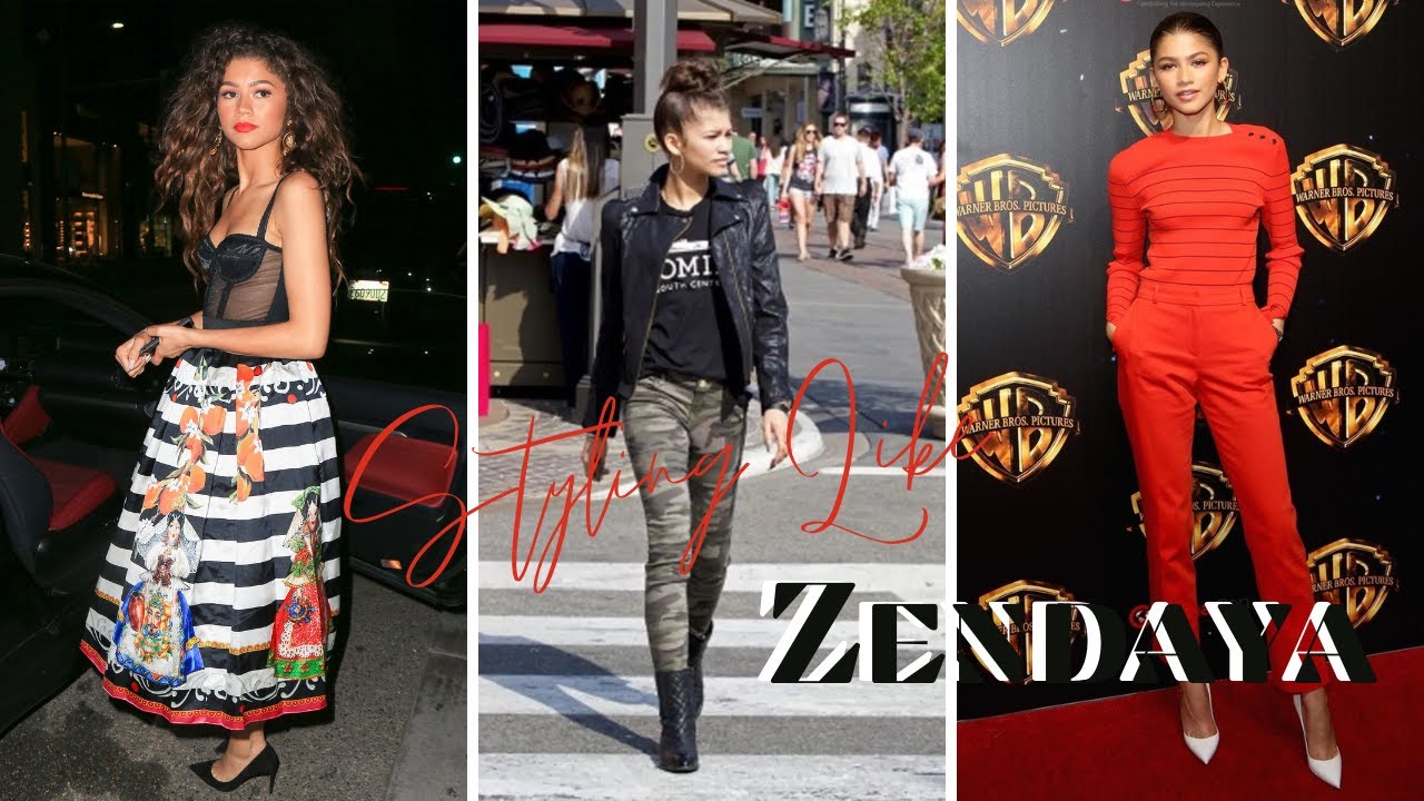 ZENDAYA STYLE | 5 LOOKS | ONE CLOSET : MINE!
