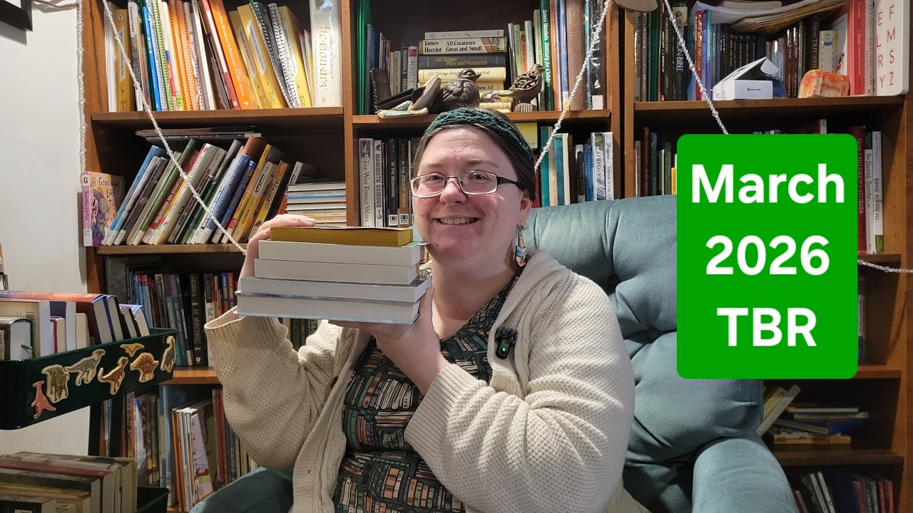 March 2026 TBR (Lots of series books)