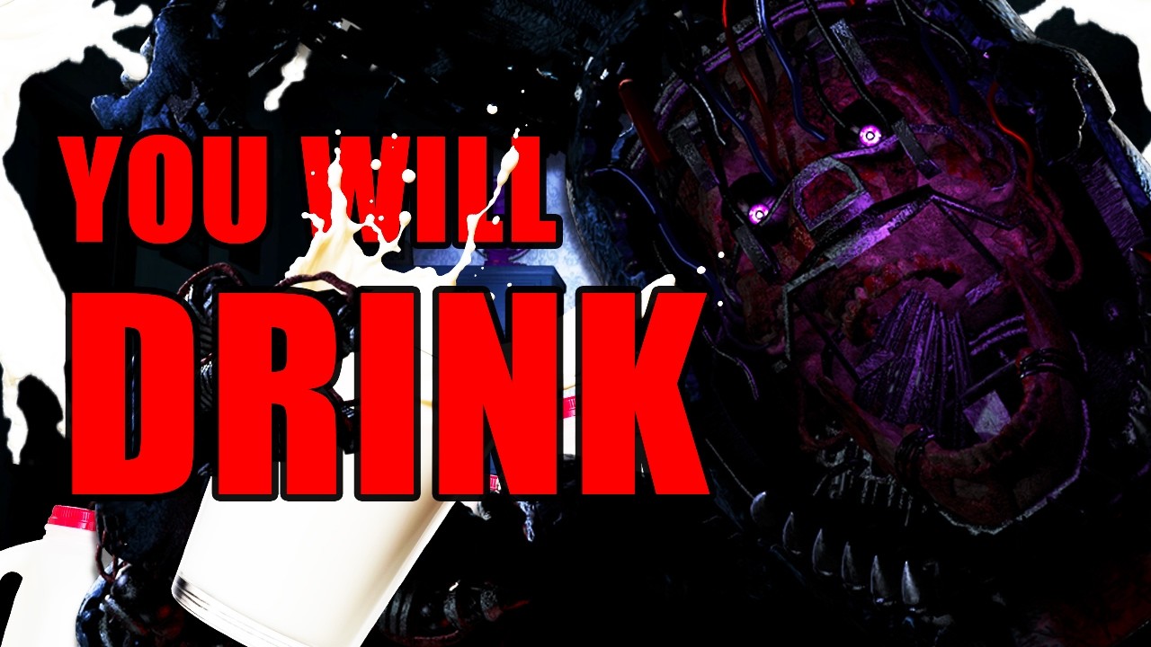 EXTREME MILKING CHALLENGE In FNAF 4 WTLGD