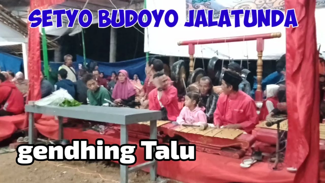 Gending Talu SETYO BUDOYO Live Panembahan Igir Tempayak Jalatunda