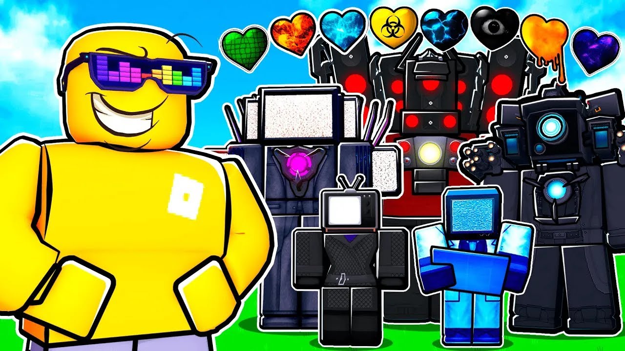 Toilet Tower Defense BUT Custom Hearts!