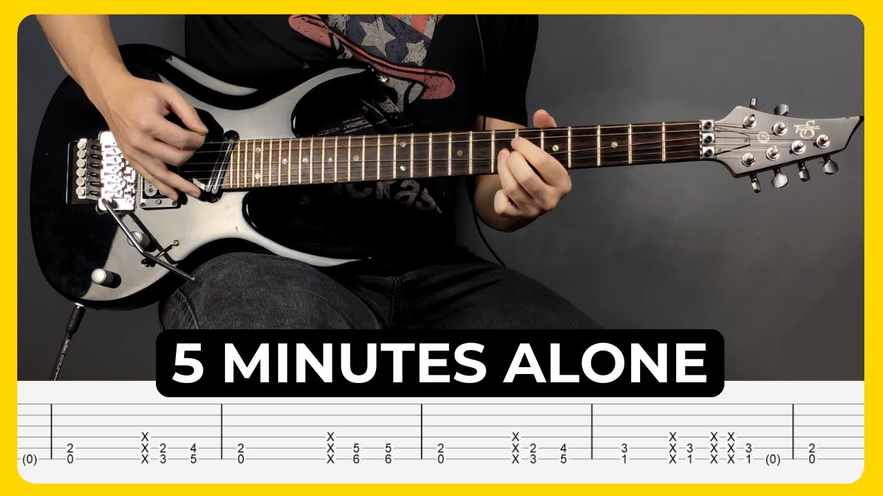 5 Minutes Alone - Pantera | Tabs | Guitar Lesson | Cover | Tutorial | Solo | All Guitar Parts