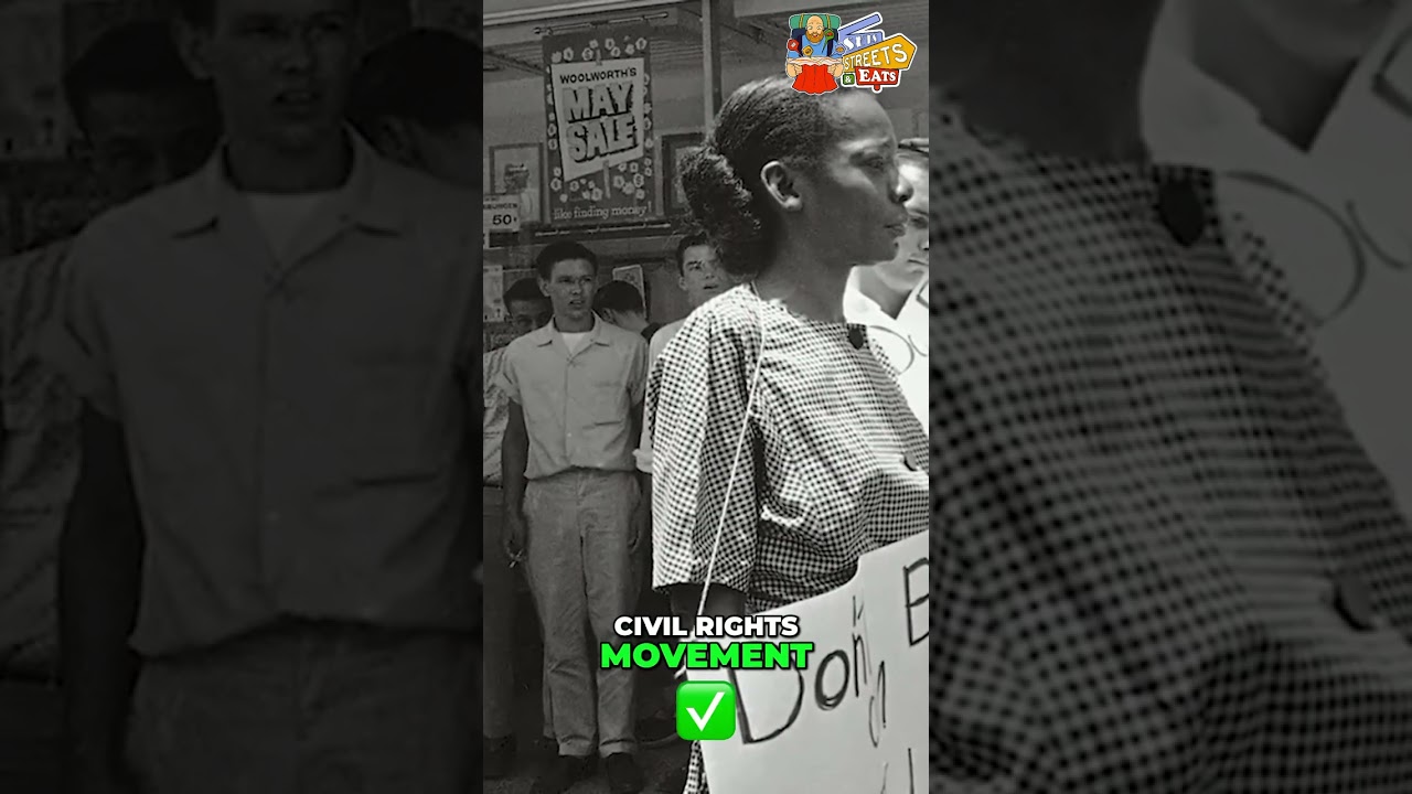Сидячая забастовка в Woolworths: мирный протест, изменивший историю #shorts