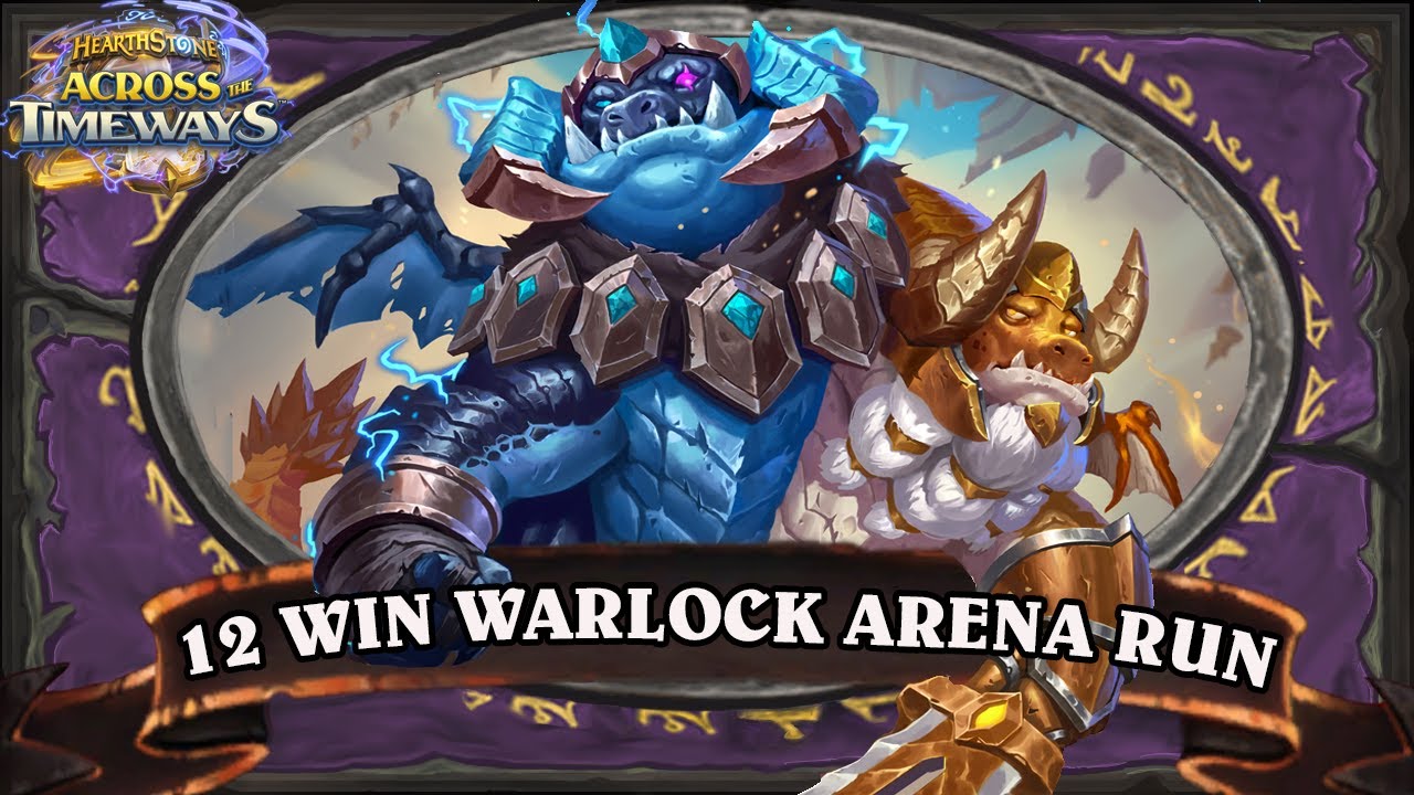 A New Self Damage Archetype! - 12 Win Warlock Hearthstone Underground Arena Run
