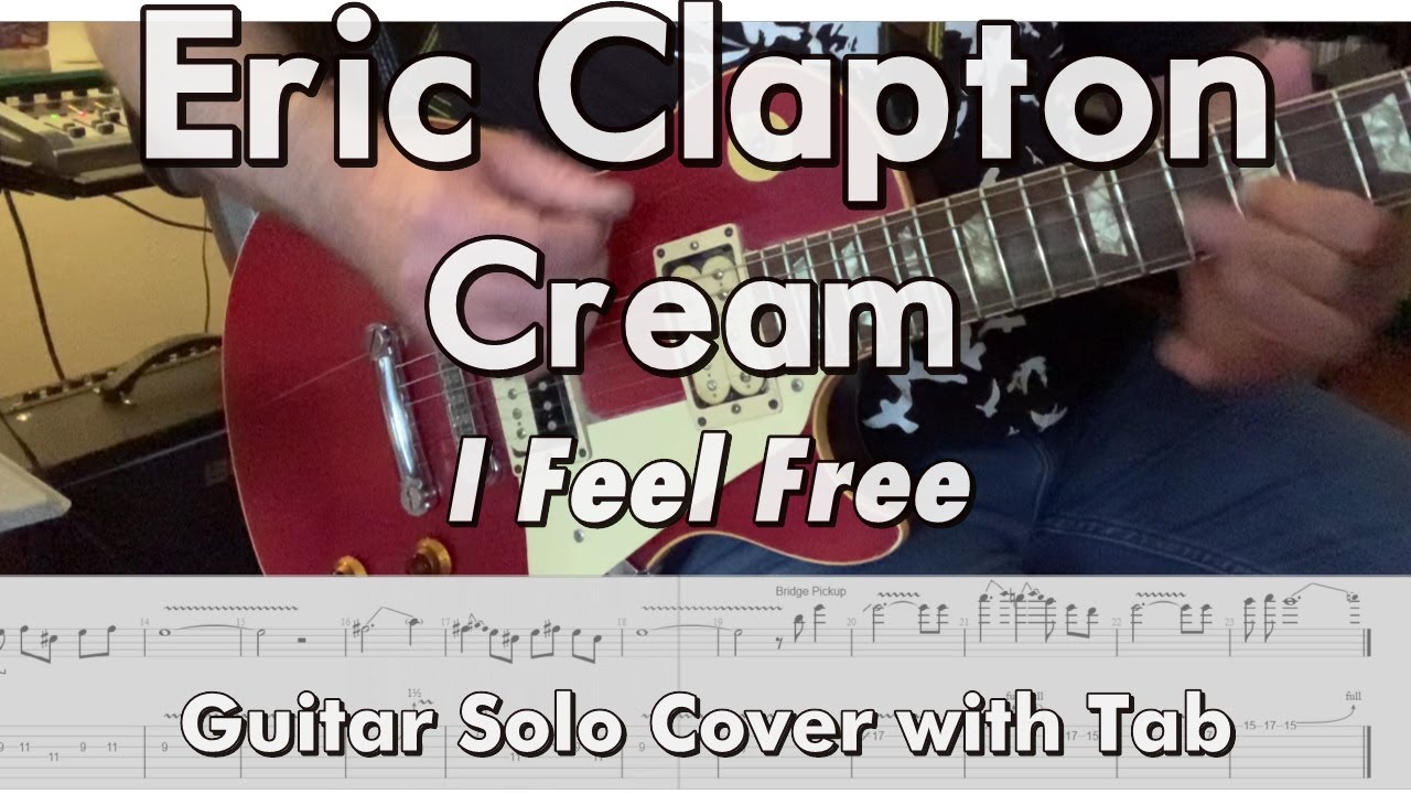 Guitar  solo cover + scrolling TAB - 