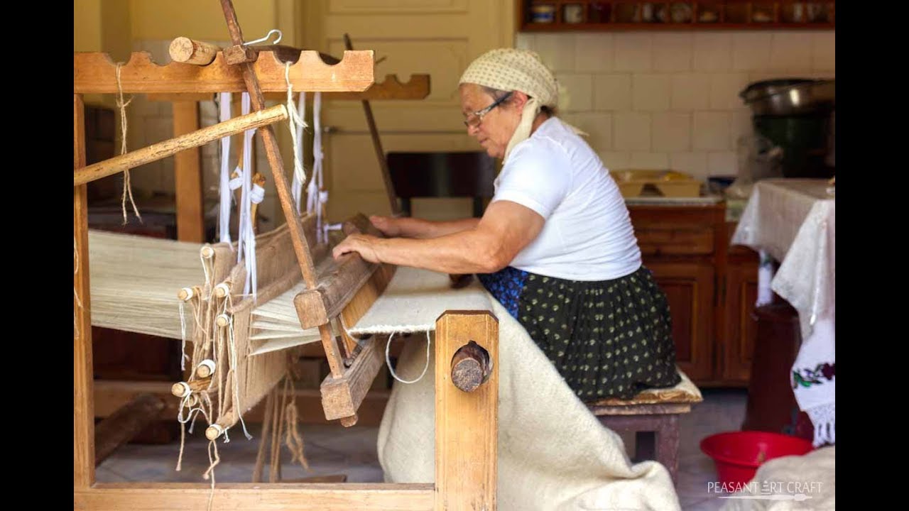 Fulled Wool Weaving for Felting
