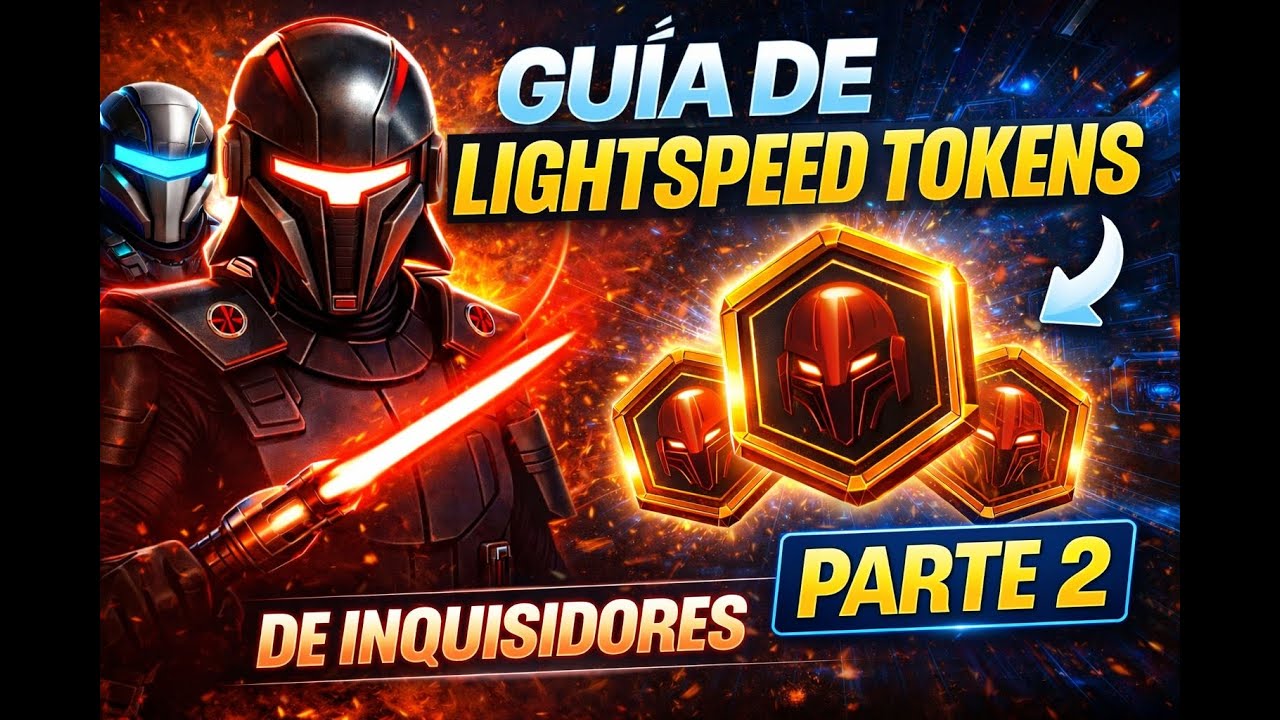 SWGOH: Como entrar en Sigilo lo más rápido posible | Guía Lightspeed Tokens Inquisidores 2