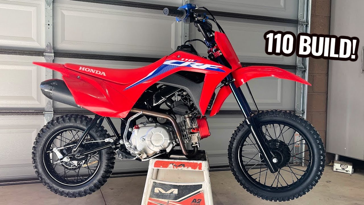 СОЗДАЕМ САМЫЙ БЫСТРЫЙ CRF110f! НОВЫЕ МОДЫ