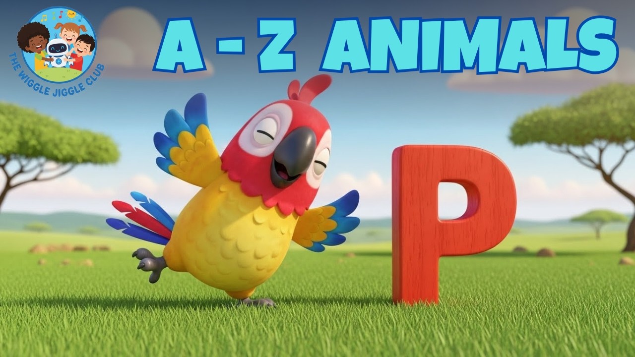 The ABC Safari Song! 🦒 Phonics for Toddlers (Ages 2-5)