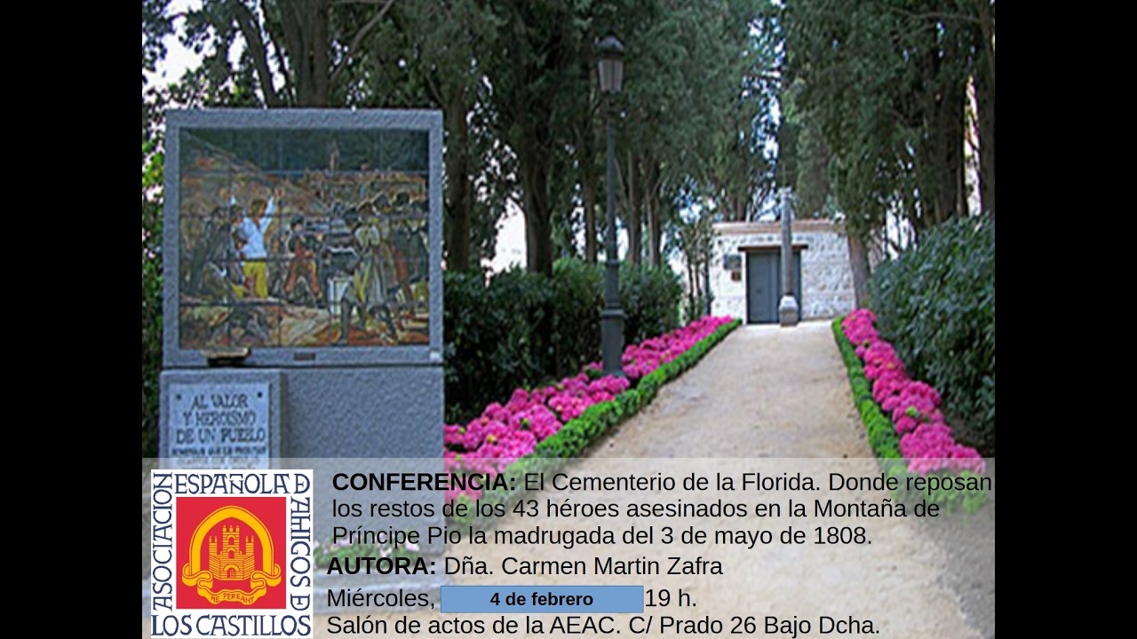 El Cementerio de la Florida. Un recorrido por la historia del camposanto. Dña. Carmen Martin Zafra