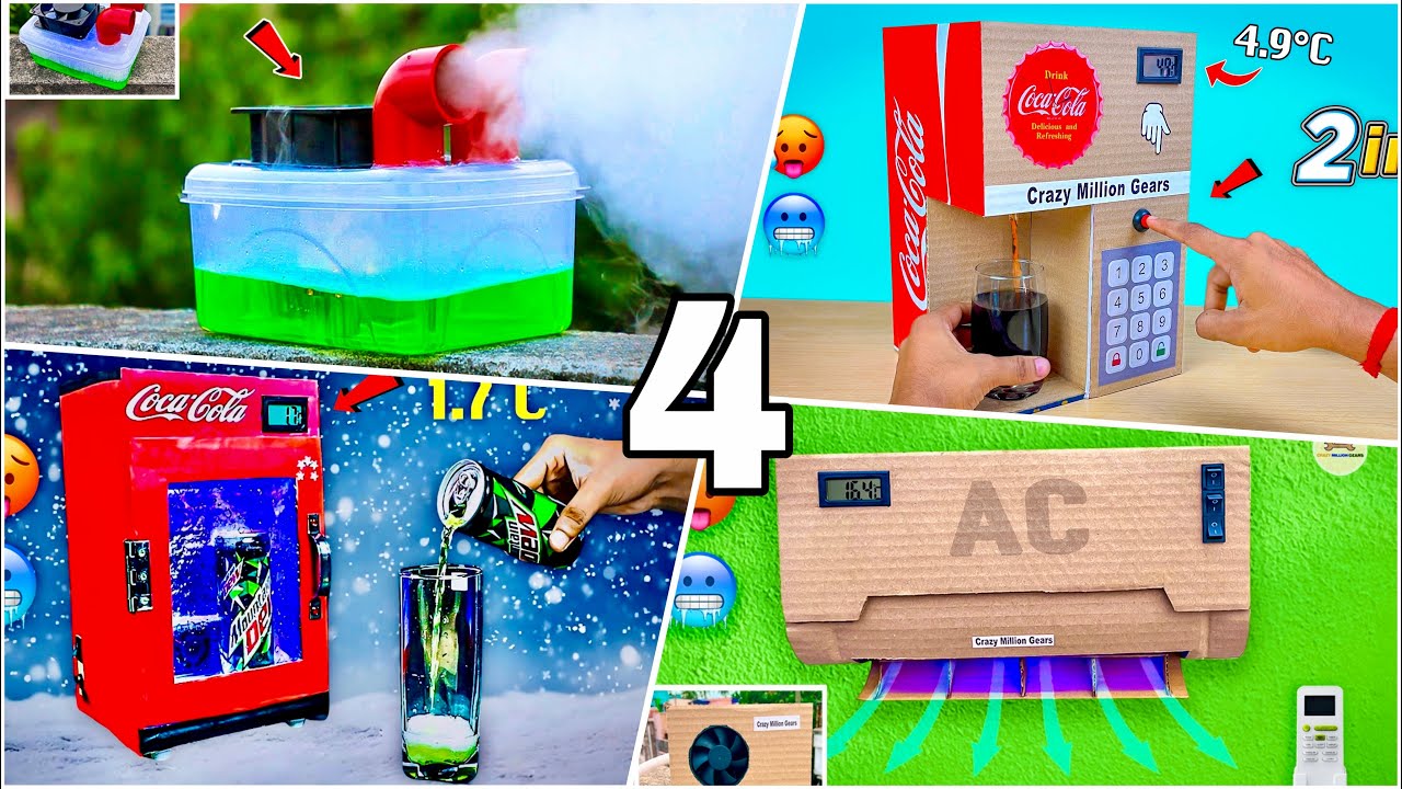 Top 4 DIY Science Projects || Cool DIY Gadgets for Summer