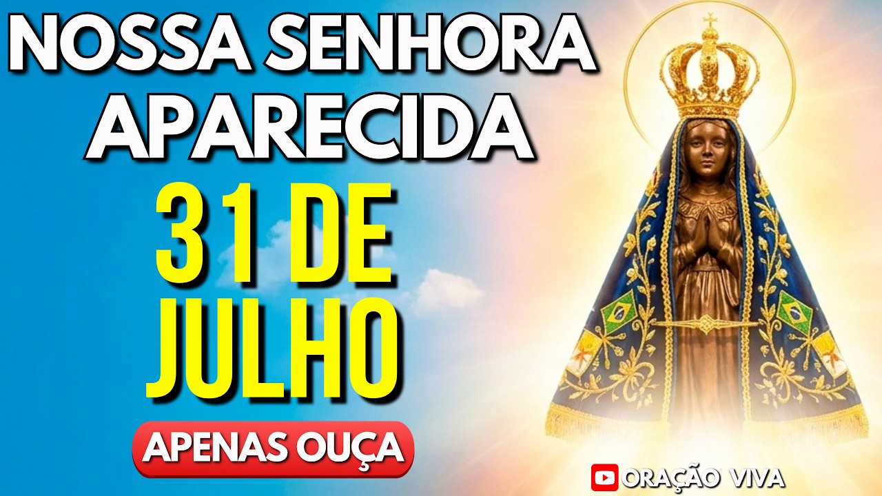 Nossa Senhora Aparecida está trazendo nosso Milagre! - Reze Comigo!