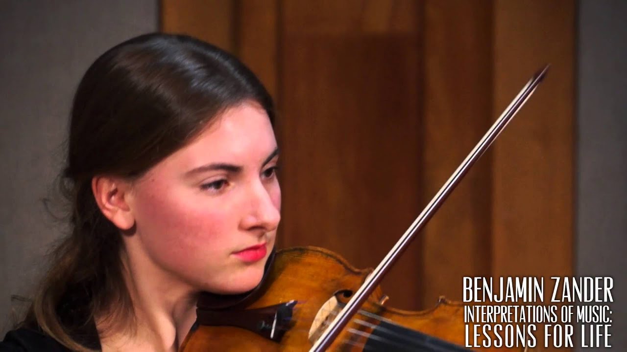Mendelssohn: Piano Trio no. 1 - 1st movement (Benjamin Zander - Interpretation Class)