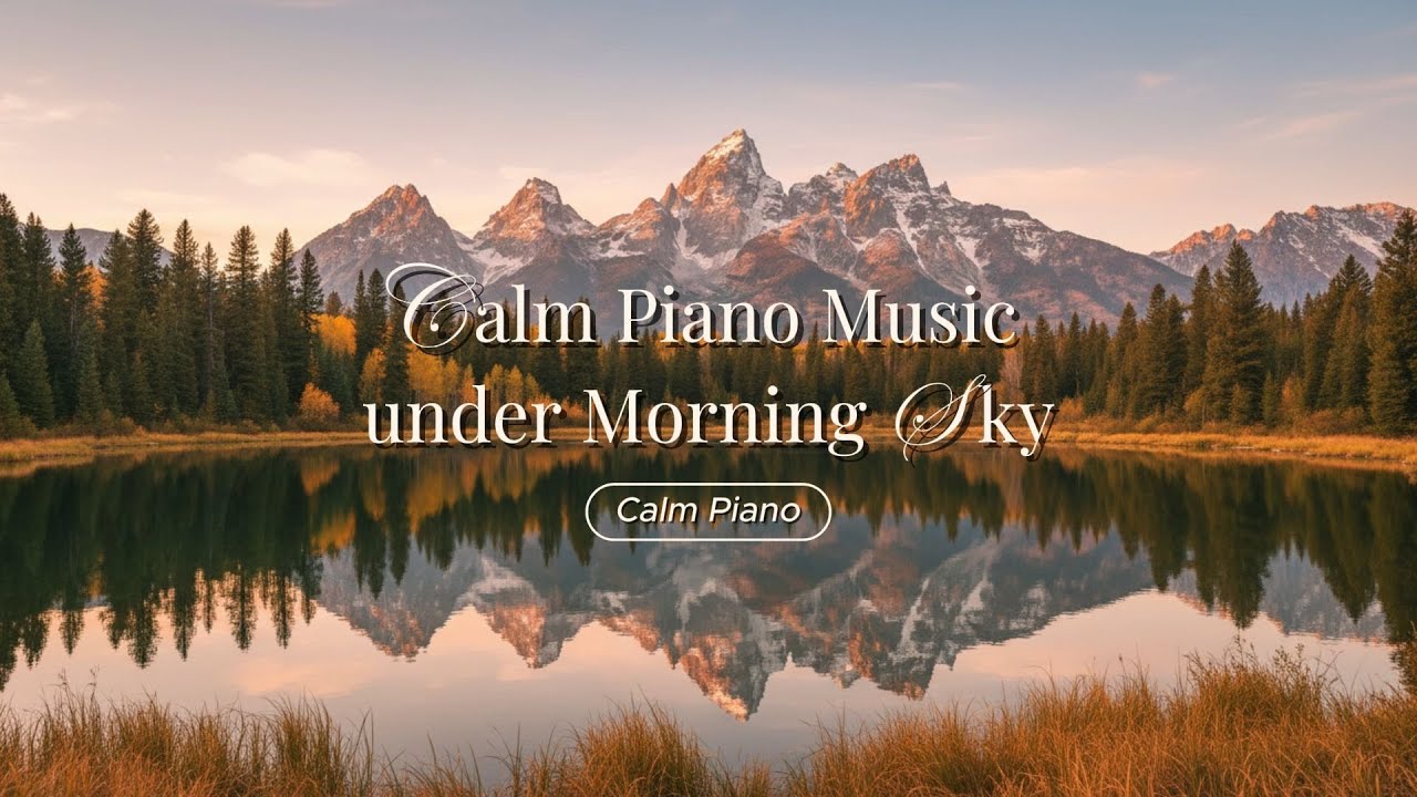 1 Hour Calm Piano Music | Calm Morning in the Mountains – Piano for Work & Study