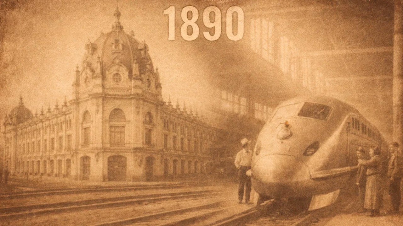 Estaciones de tren de Tartaria 1890 — la red ferroviaria olvidada impulsada por agua