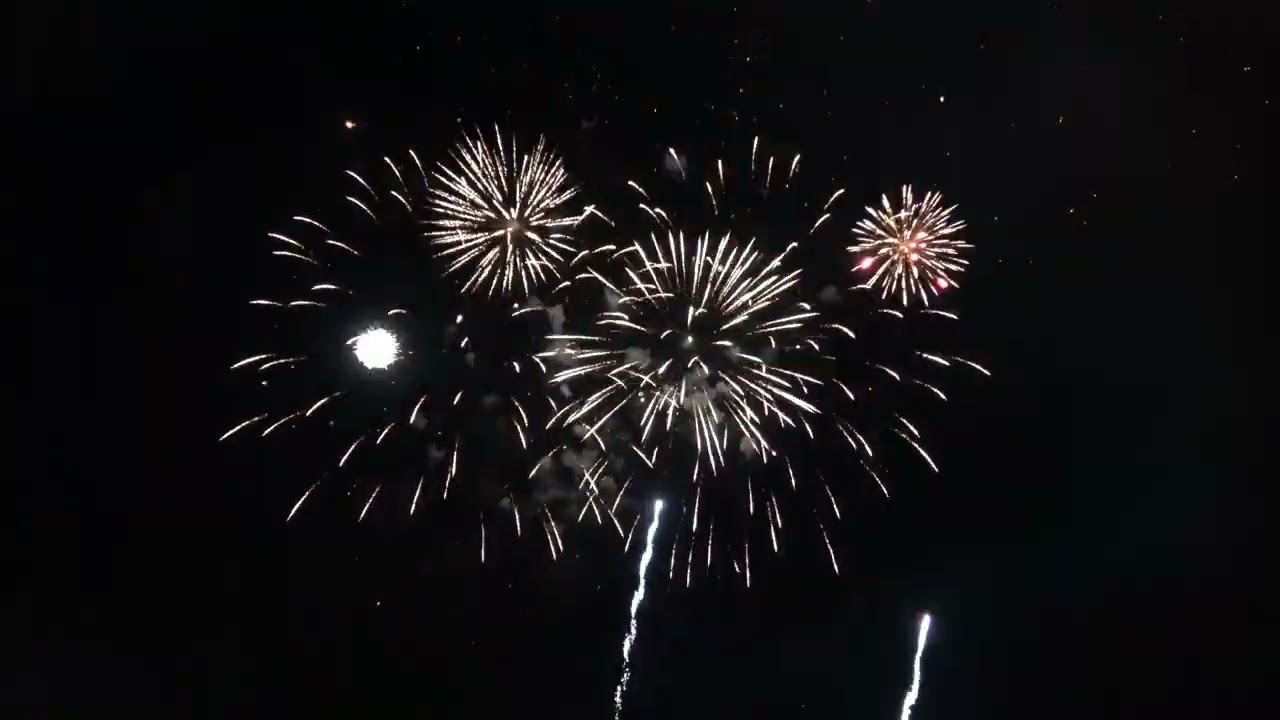 Kravařský odpust 2025 - Ohňostroj 
