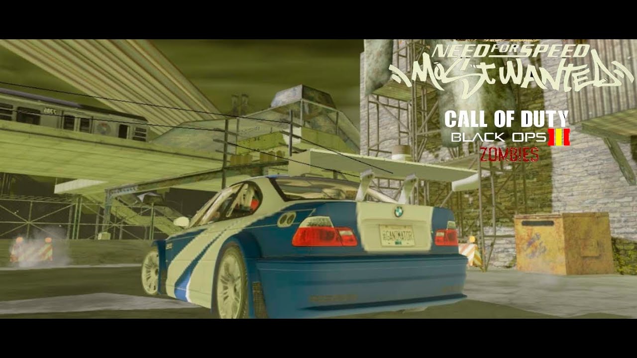 Need for Speed: Most Wanted Main Menu (HARD) en Black Ops 3??? pues si 🔥🔥🔥