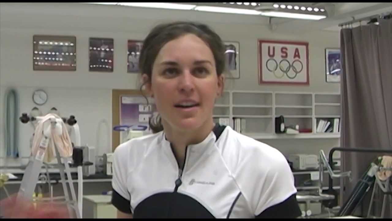 2012 Olympian Gwen Jorgensen Visits the Olympic Training Center