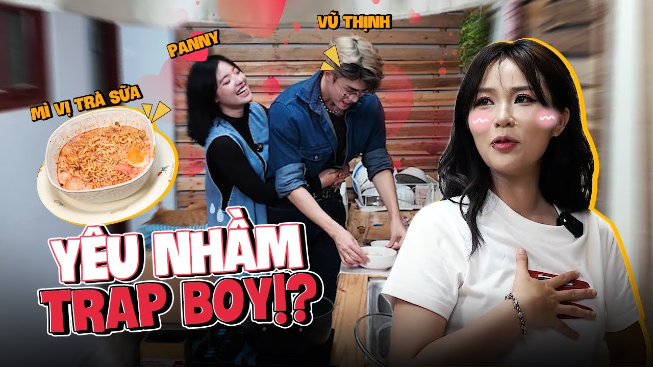 MisThy trổ tài nấu mì vị trà sữa. Panny 