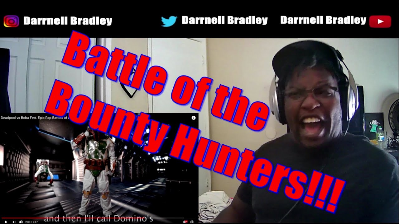 Deadpool vs Boba Fett. Epic Rap Battles of History / DB Reaction