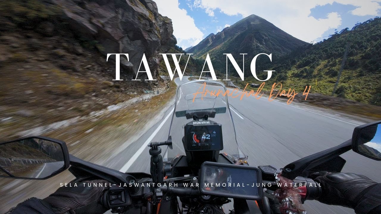 Most Scenic Route!! Dirang To Tawang | Bumla Pass Permit Details | 2025 ktm adventure 250 