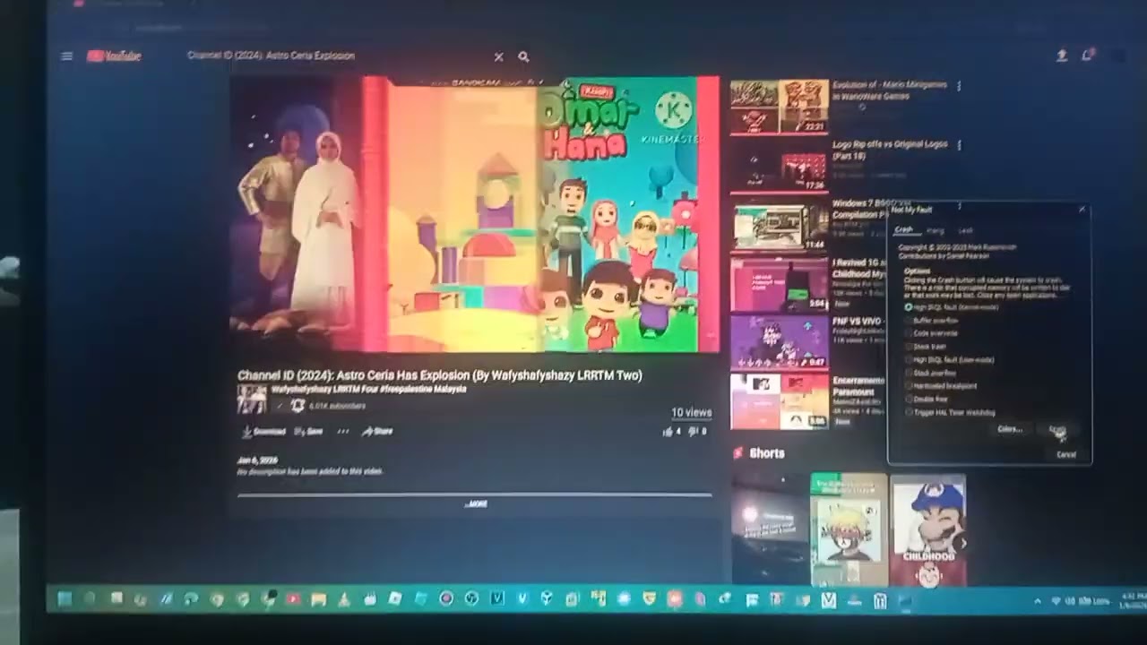 Astro Ceria Explosion has BSOD (accidentally brought it back on 25h2)