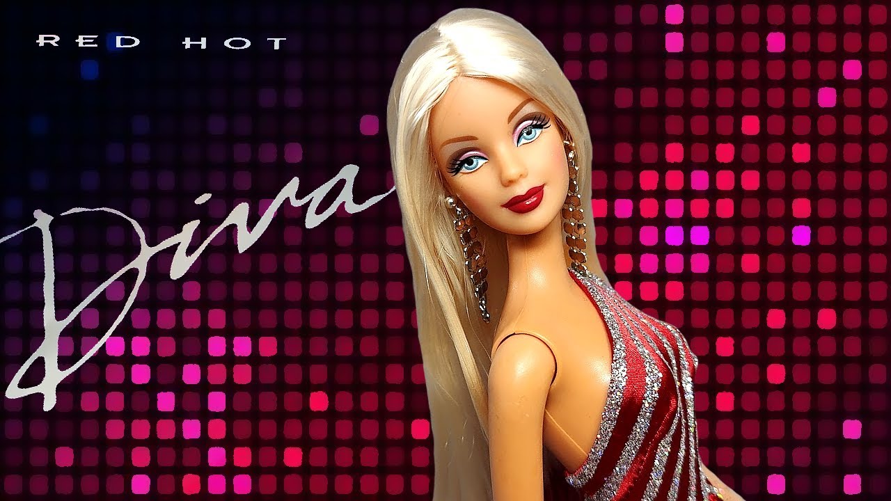 BARBIE: DIVA COLLECTION, RED HOT! - UNA BELLEZA ABRASADORA! - UNBOXING/REVIEW #barbie #youtube