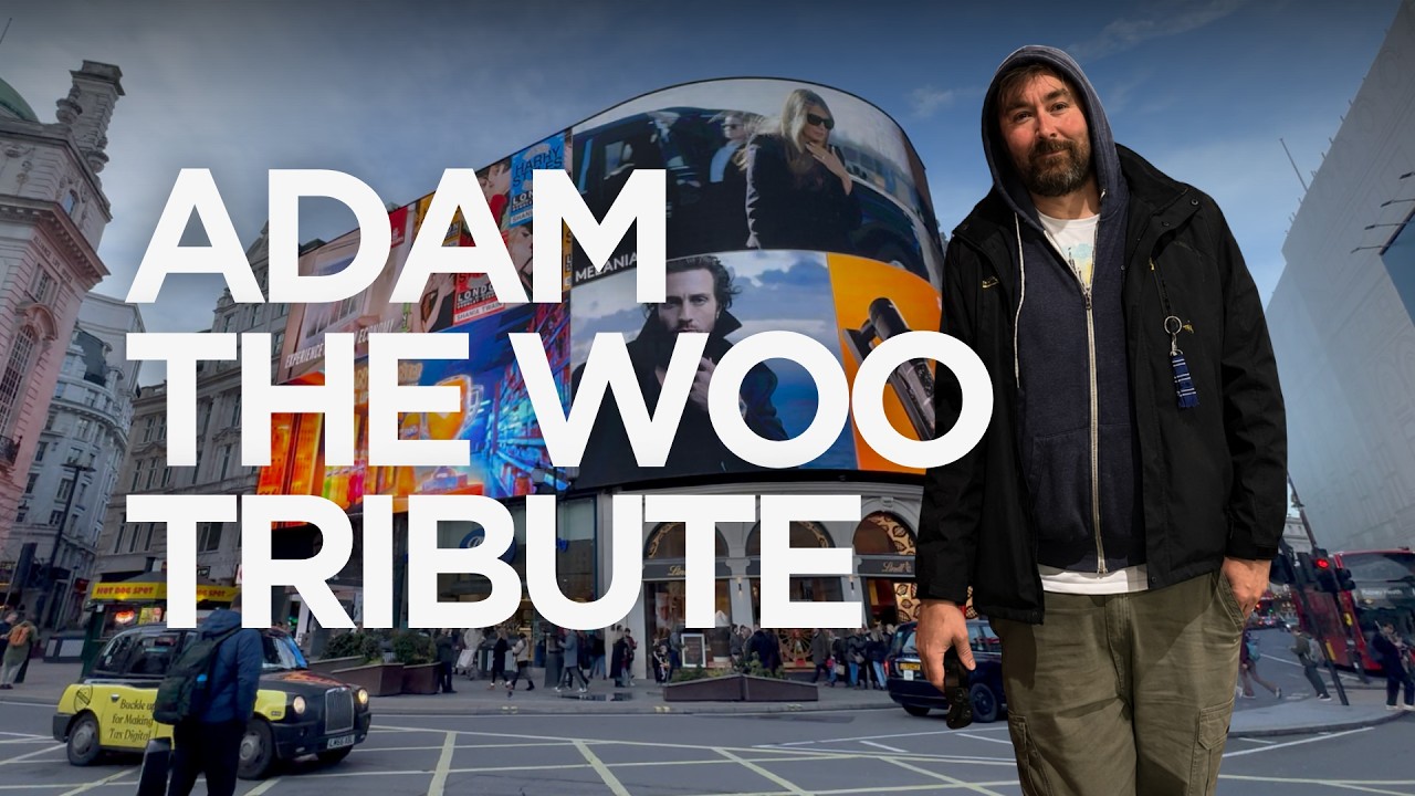 My first YouTube video - London Heathrow Airport to Victoria Embankment in memory of Adam The Woo
