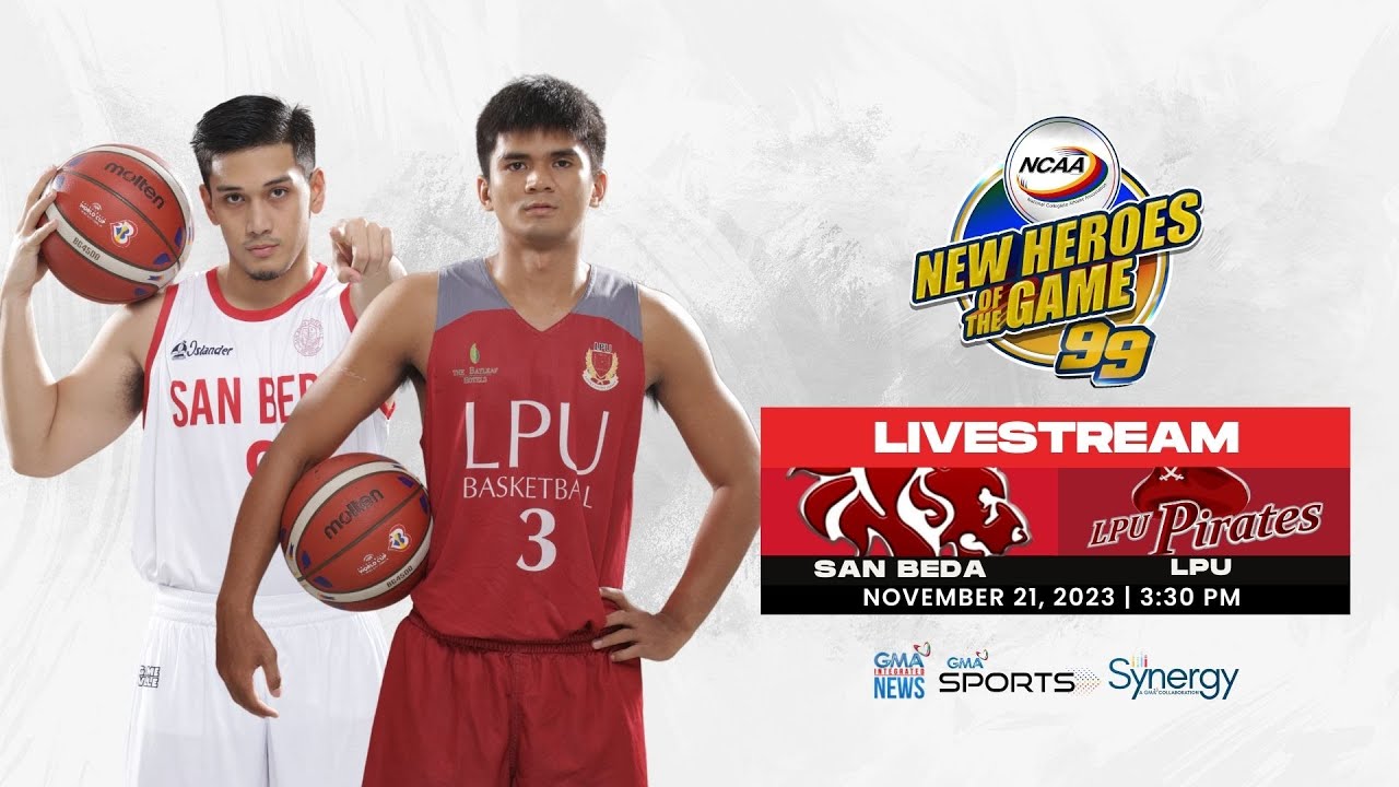 NCAA Season 99 | LPU vs. San Beda (Men's Basketball) | LIVESTREAM - Replay