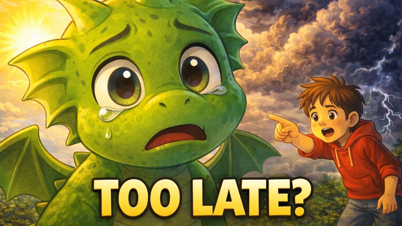 Draco Learns to Prepare! 🐜 | Ant and the Grasshopper Story for Kids (Modern Version)