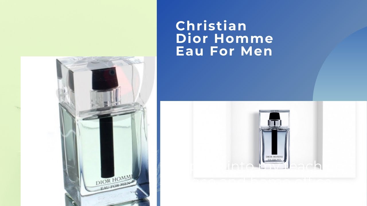 Christian Dior Homme Eau For Men Review. Do batches matter?🤷🏽‍♂️