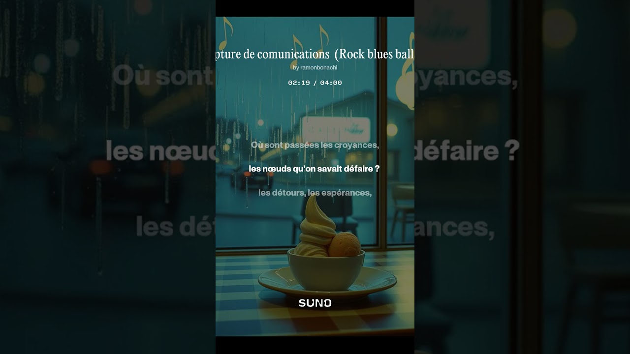 Rupture de comunications  Rock blues ballad