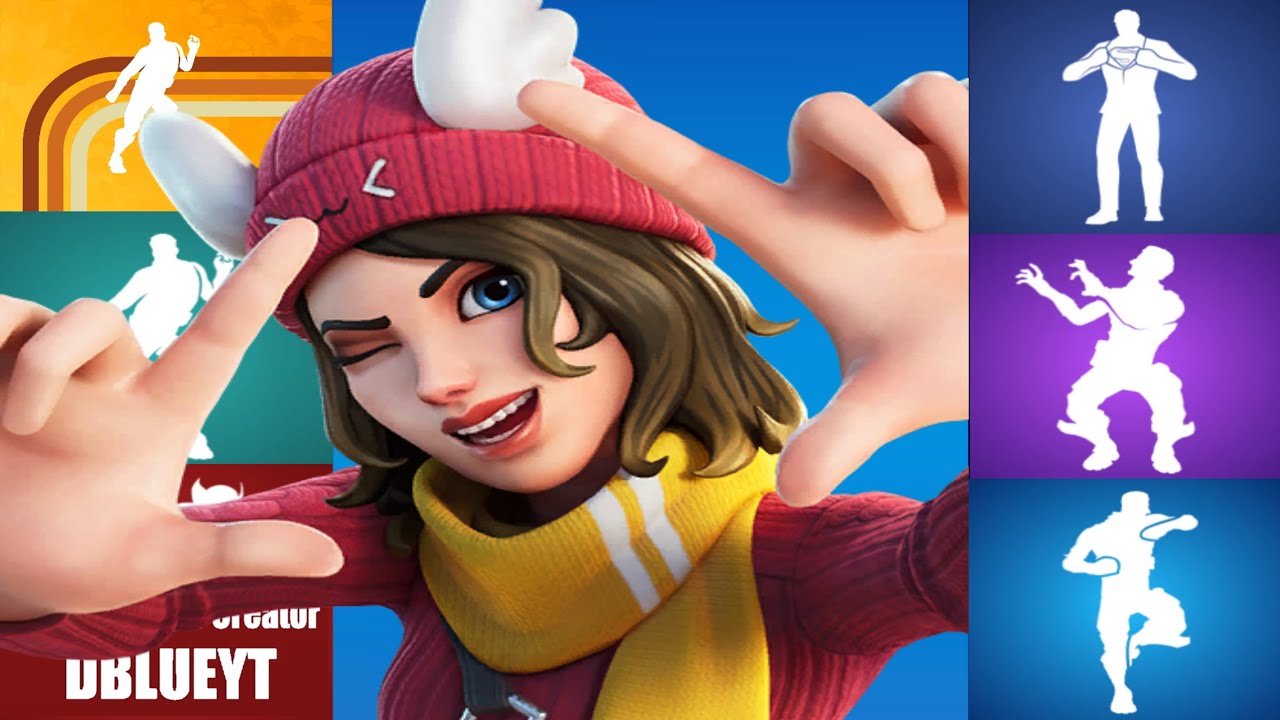 Winter Wonder Skye Performs All Emotes & Dances in Fortnite
