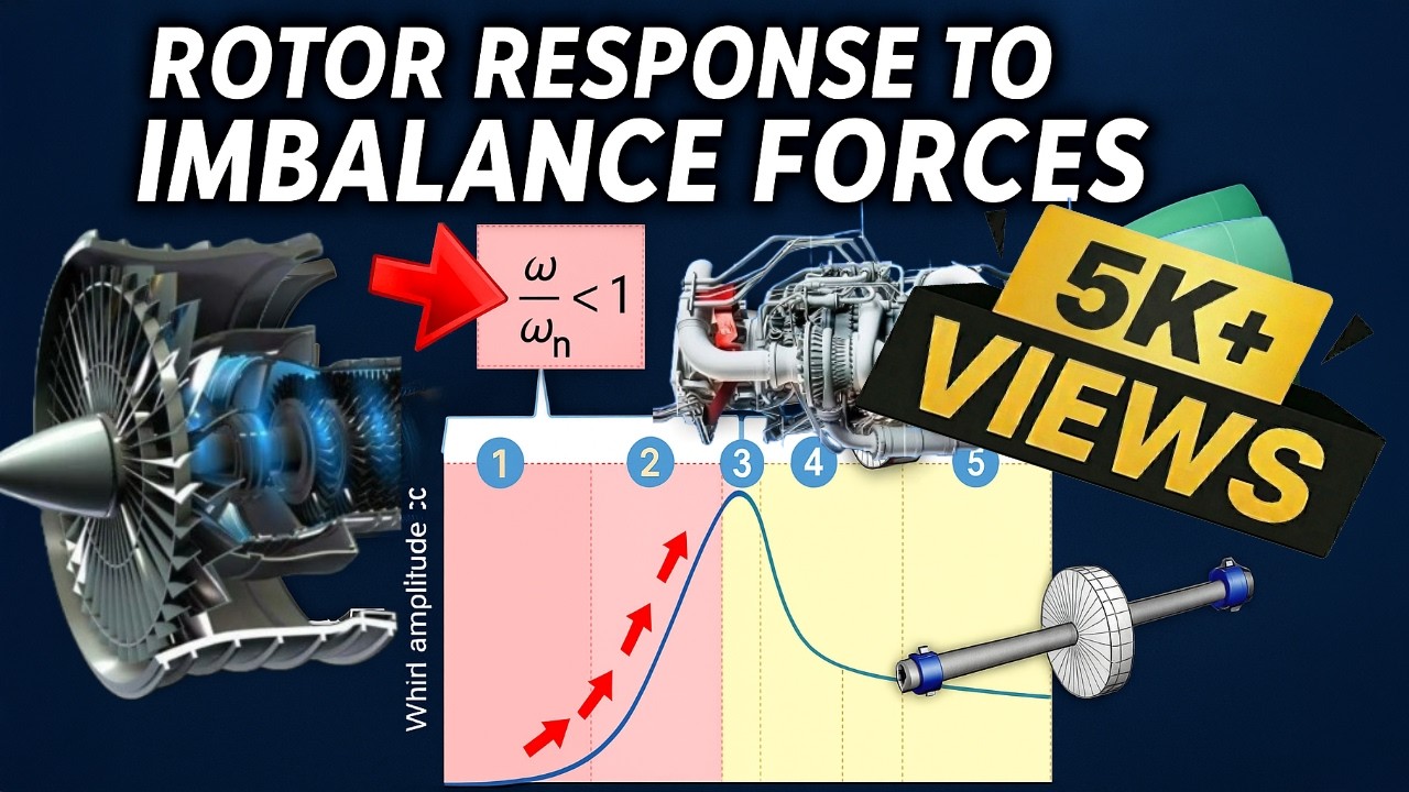 Understanding Rotor Vibrations: The 5 Key Areas of Imbalance Response