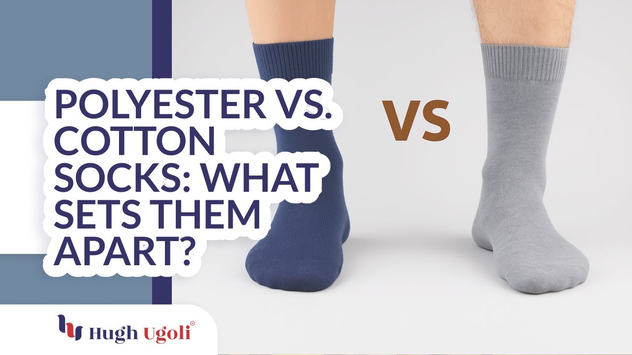 🧦 Polyester vs. Cotton Socks: What Sets Them Apart?