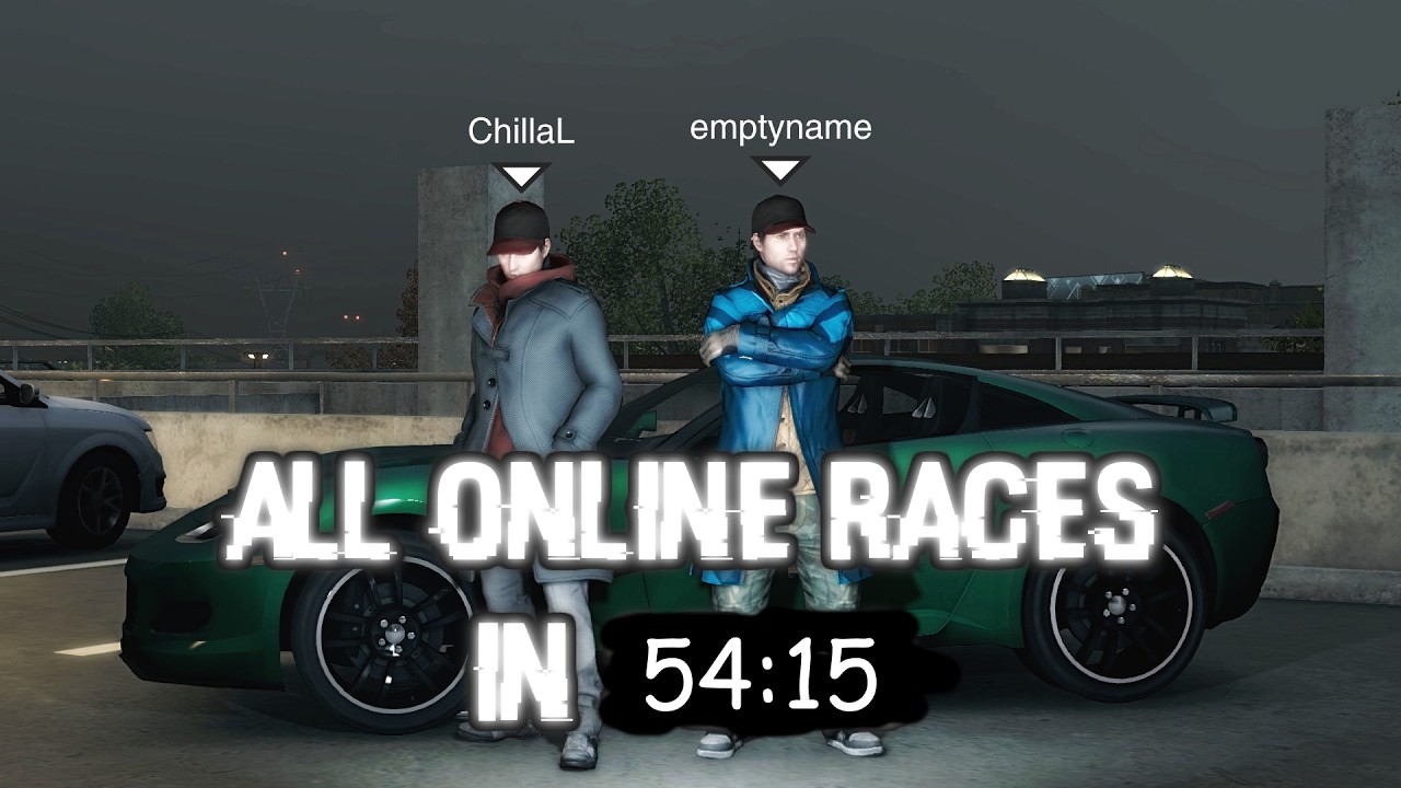 [FWR] Watch_Dogs All Online Races (35:38)