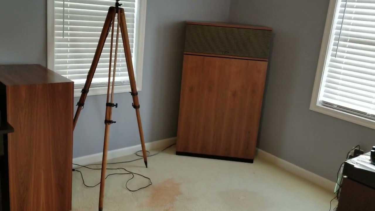 Klipschorn follow-up:  Last vid for a few days (SEE DESCRIPTION)