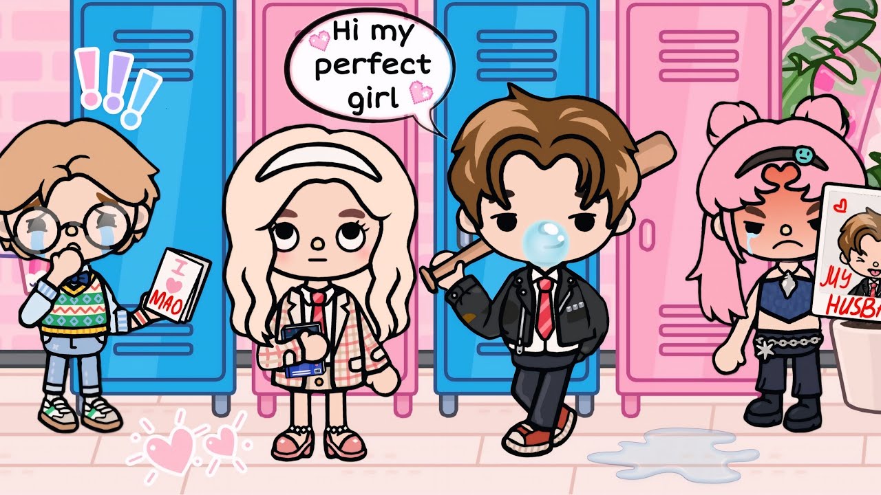 I Crashed On The Most Annoying & Bad Boy In School💘😬💥 Toca story | Toca Boca | #tocastory