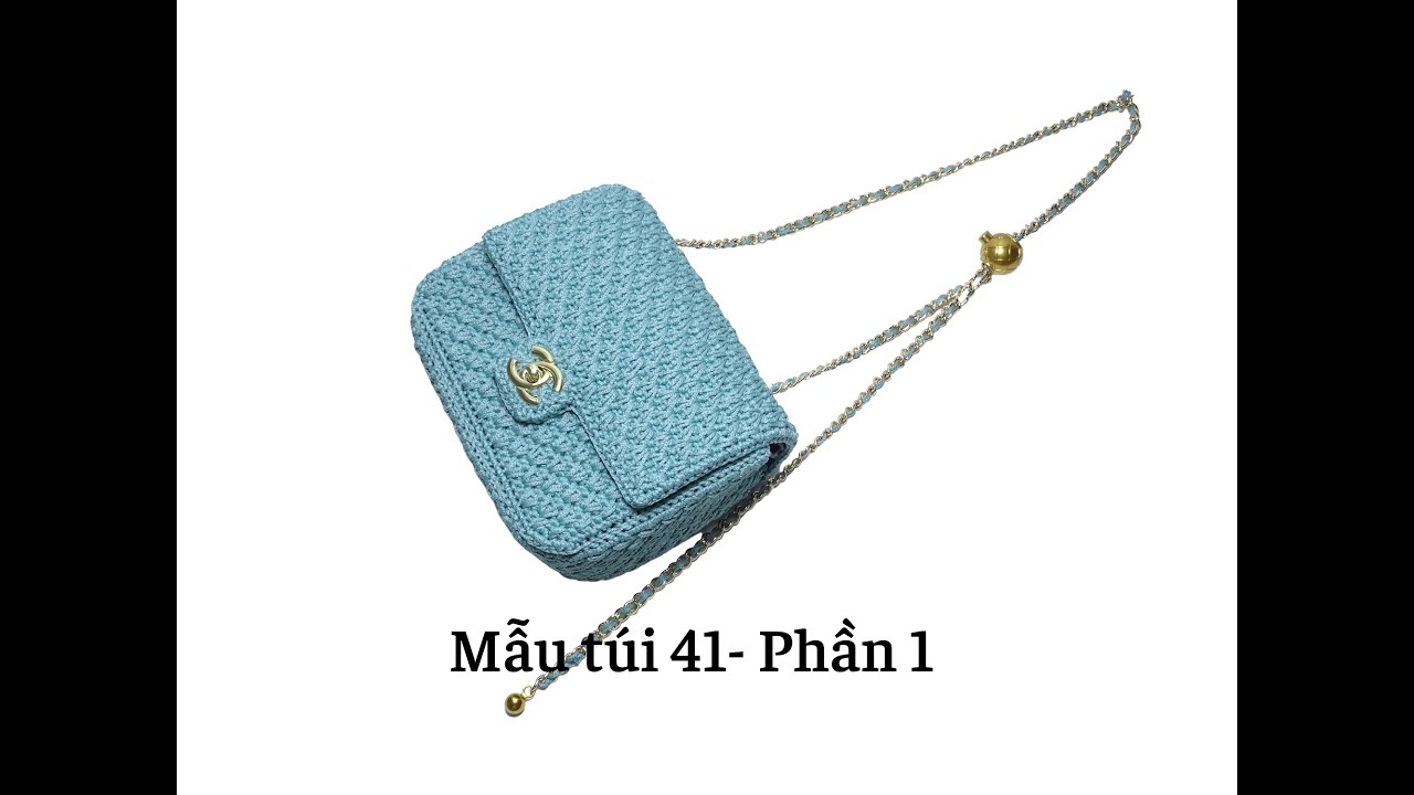Mẫu 41 Hướng dẫn móc túi chanel đeo chéo phần 1