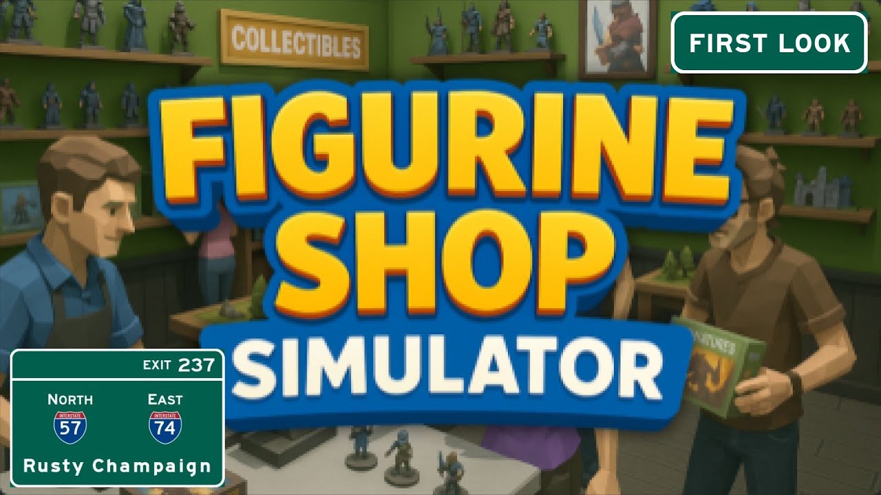 Первый взгляд на демо-версию Figurine Shop Simulator — пришло время для нашего собственного магаз...