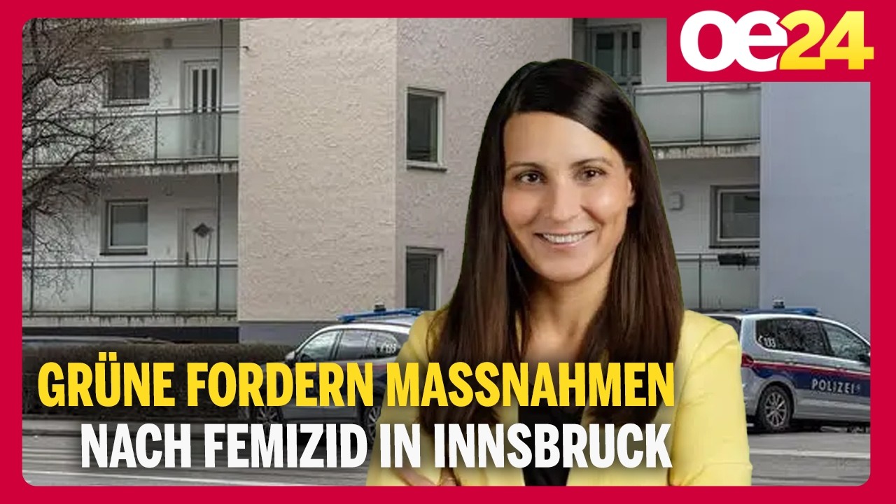 Grüne fordern Maßnahmen nach Femizid in Innsbruck