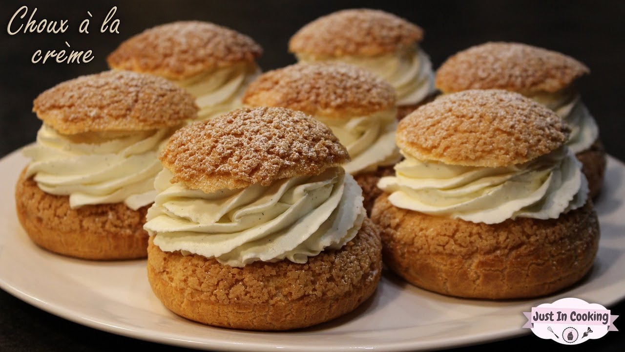Recette des Choux à la Crème Chantilly