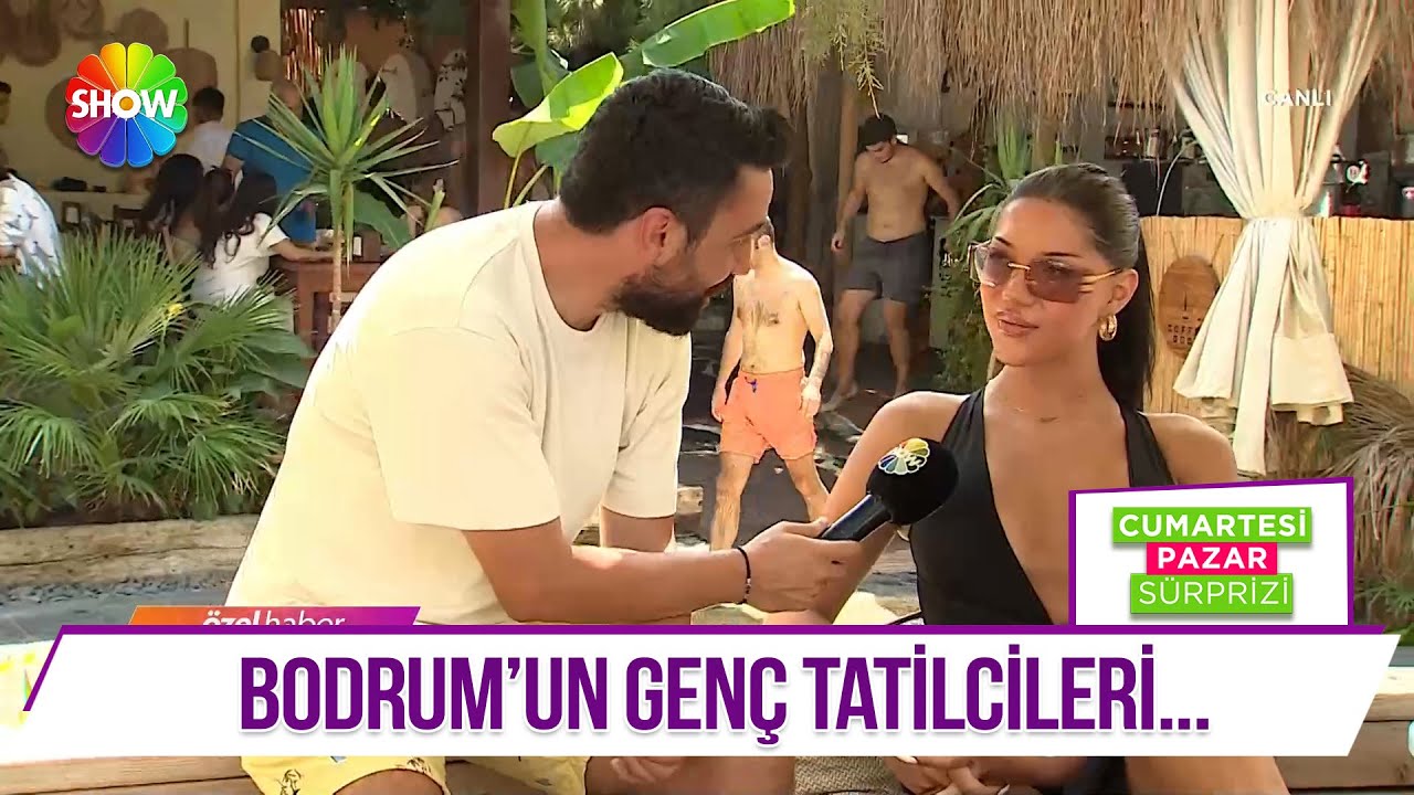 Sıcak Bodrum sahillerinin enerji saçan gençleri!