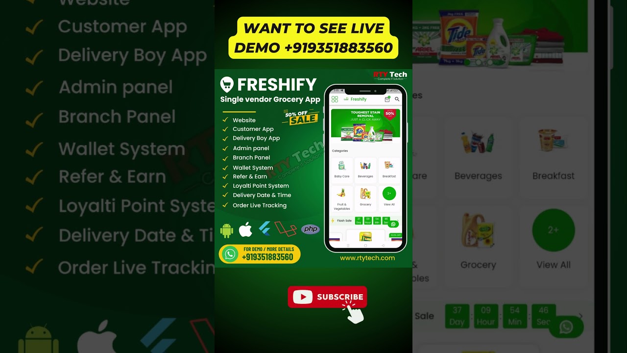 grocery delivery app  #shortsindia #youtubeshorts #allinoneapp