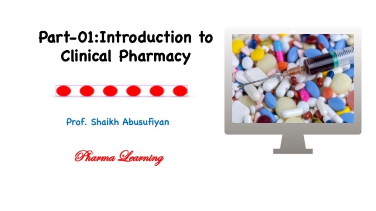 Introduction to Clinical Pharmacy| Hospital, Community Pharmacy | Definition | Scope | Objective